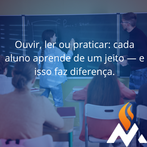 Cada aluno aprende de um jeito? Entenda as diferentes formas de aprendizagem