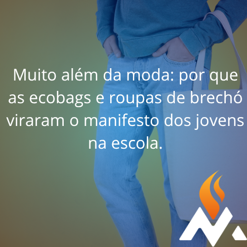 Brechós, patches e ecobags: Como a moda circular virou o manifesto dos jovens nos corredores