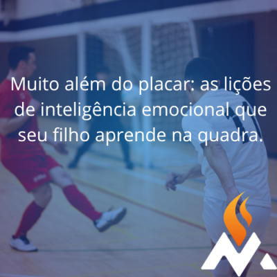 A quadra além do jogo: o que o esporte escolar ensina sobre inteligência emocional