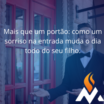 O poder de um “bom dia” no portão: como o acolhimento muda o dia do estudante